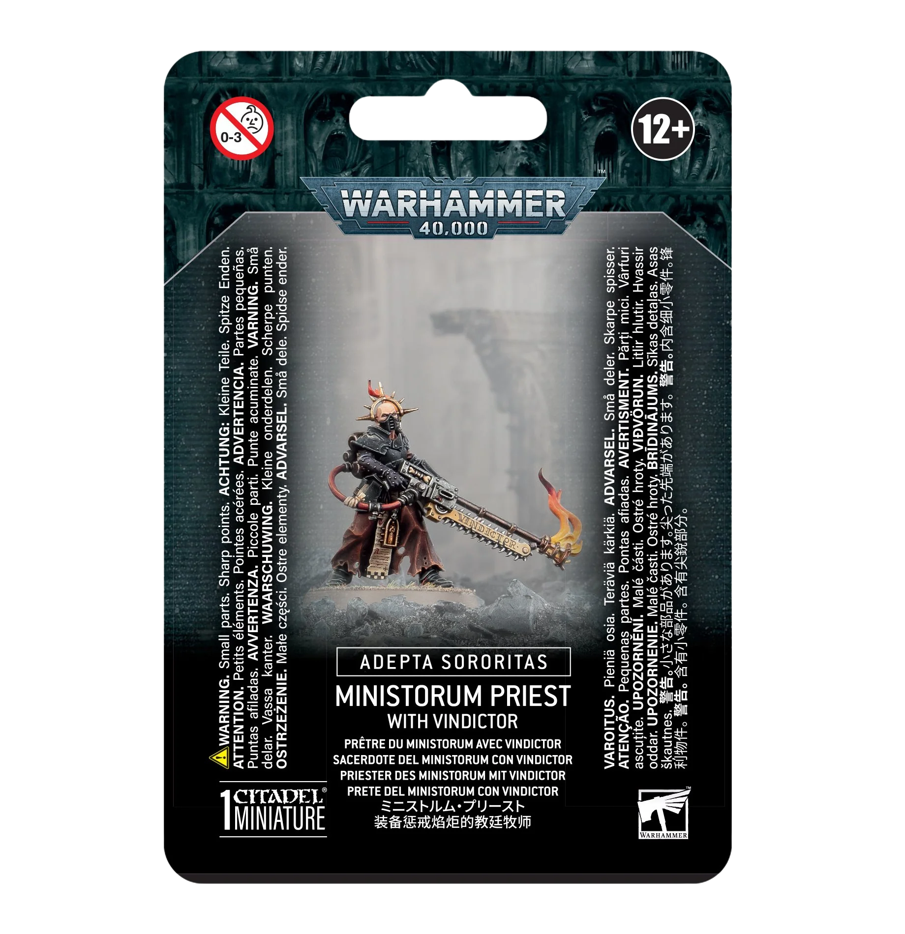 Adepta Sororitas: Ministorum Priest with Vindictor