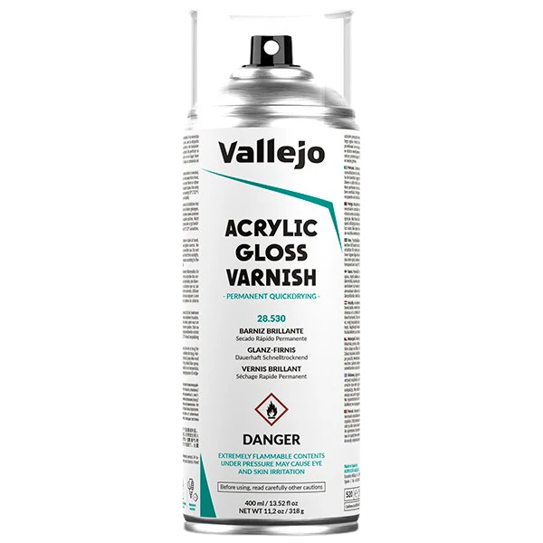 Vallejo - Aerosol Gloss Varnish 530-400ML