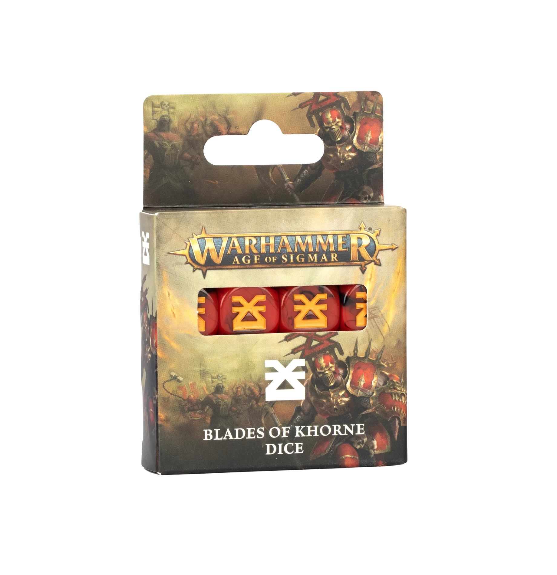 Age of Sigmar: Blades of Khorne Dice Set