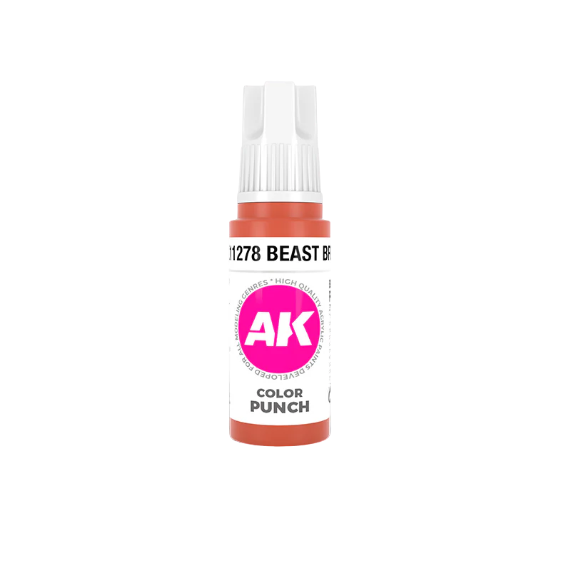 AK Interactive - BEAST BROWN – COLOR PUNCH