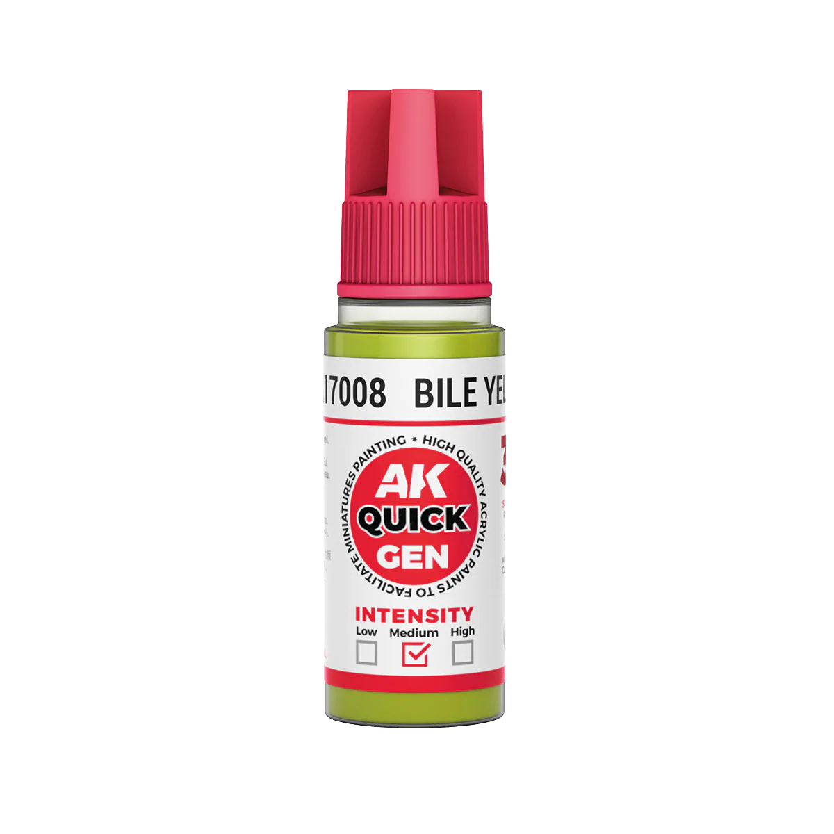 AK Interactive - BILE YELLOW – QUICK GEN COLOR