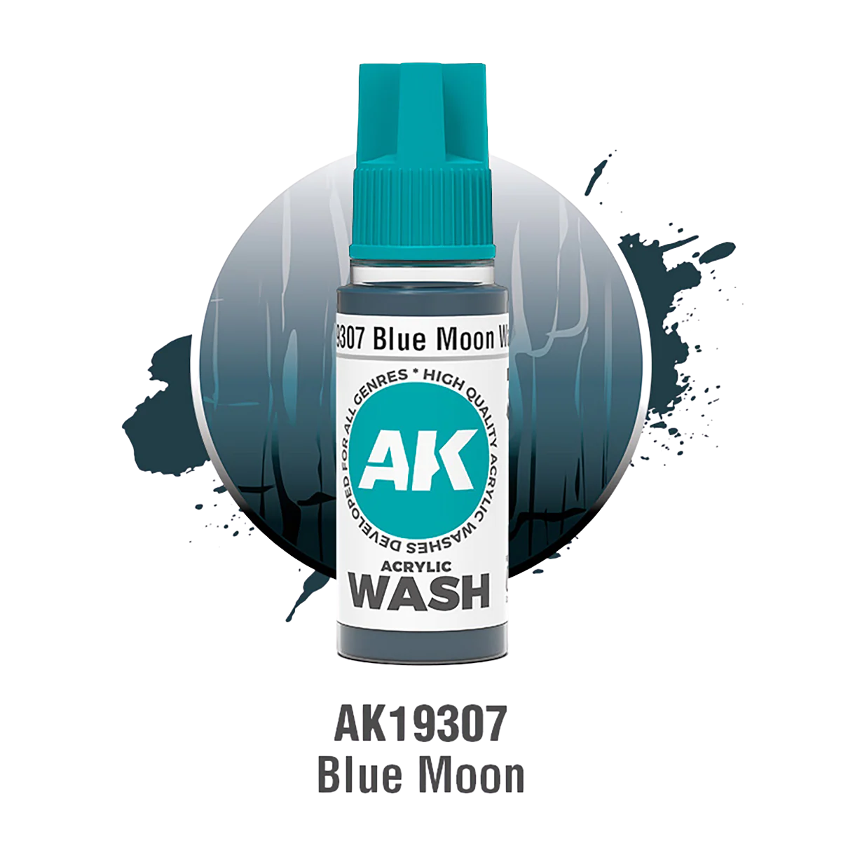 AK Interactive - BLUE MOON â ACRYLIC WASH