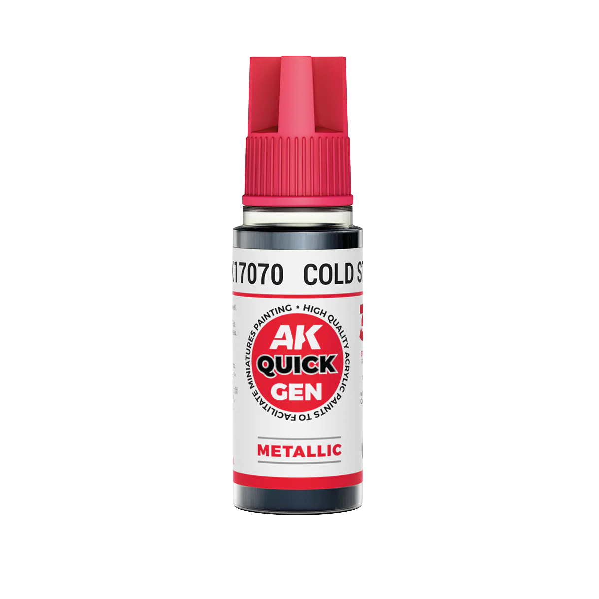 AK Interactive - COLD STEEL â QUICK GEN COLOR