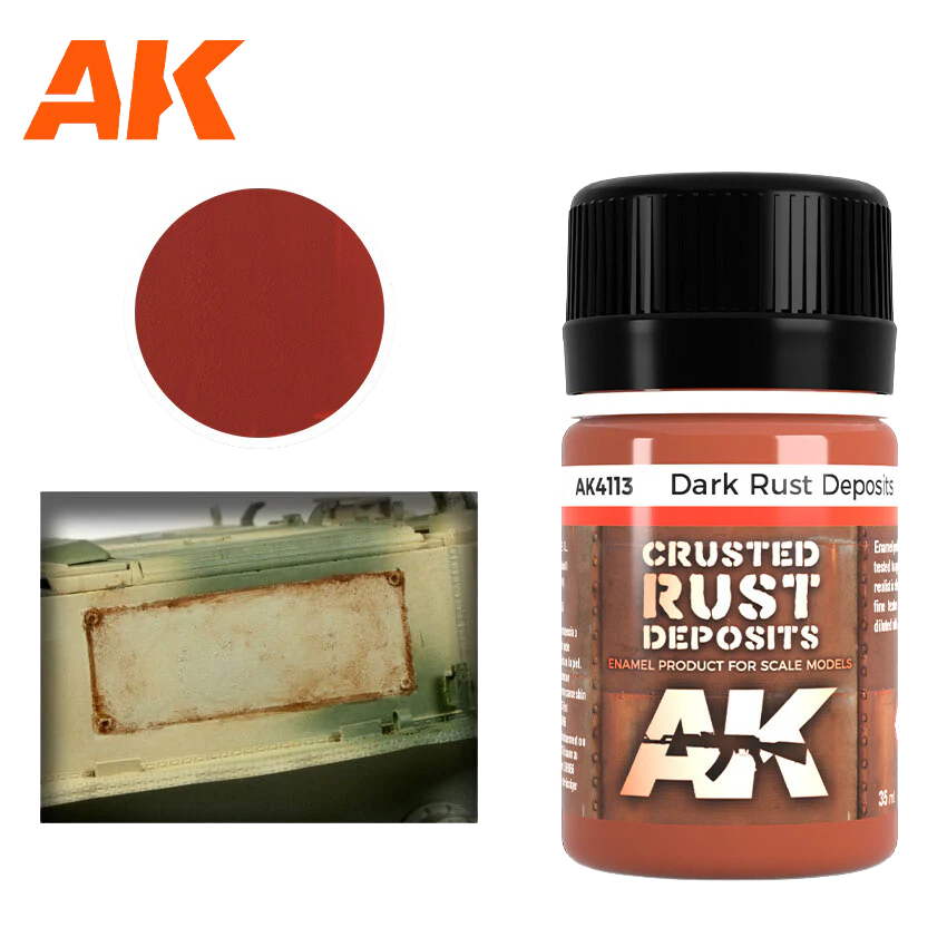AK Interactive - Dark Rust Deposits