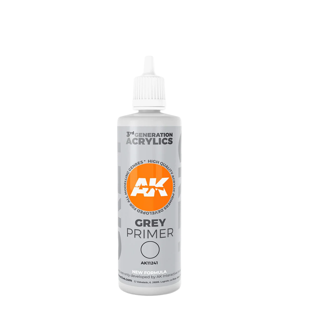 AK Interactive - Grey Primer 100 ML