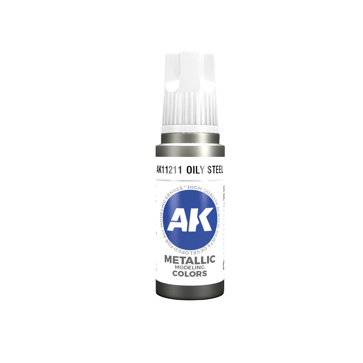 AK Interactive - OILY STEEL – METALLIC