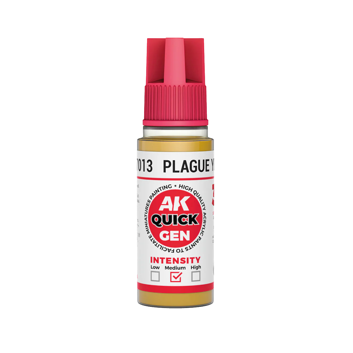 AK Interactive - PLAGUE YELLOW – QUICK GEN COLOR