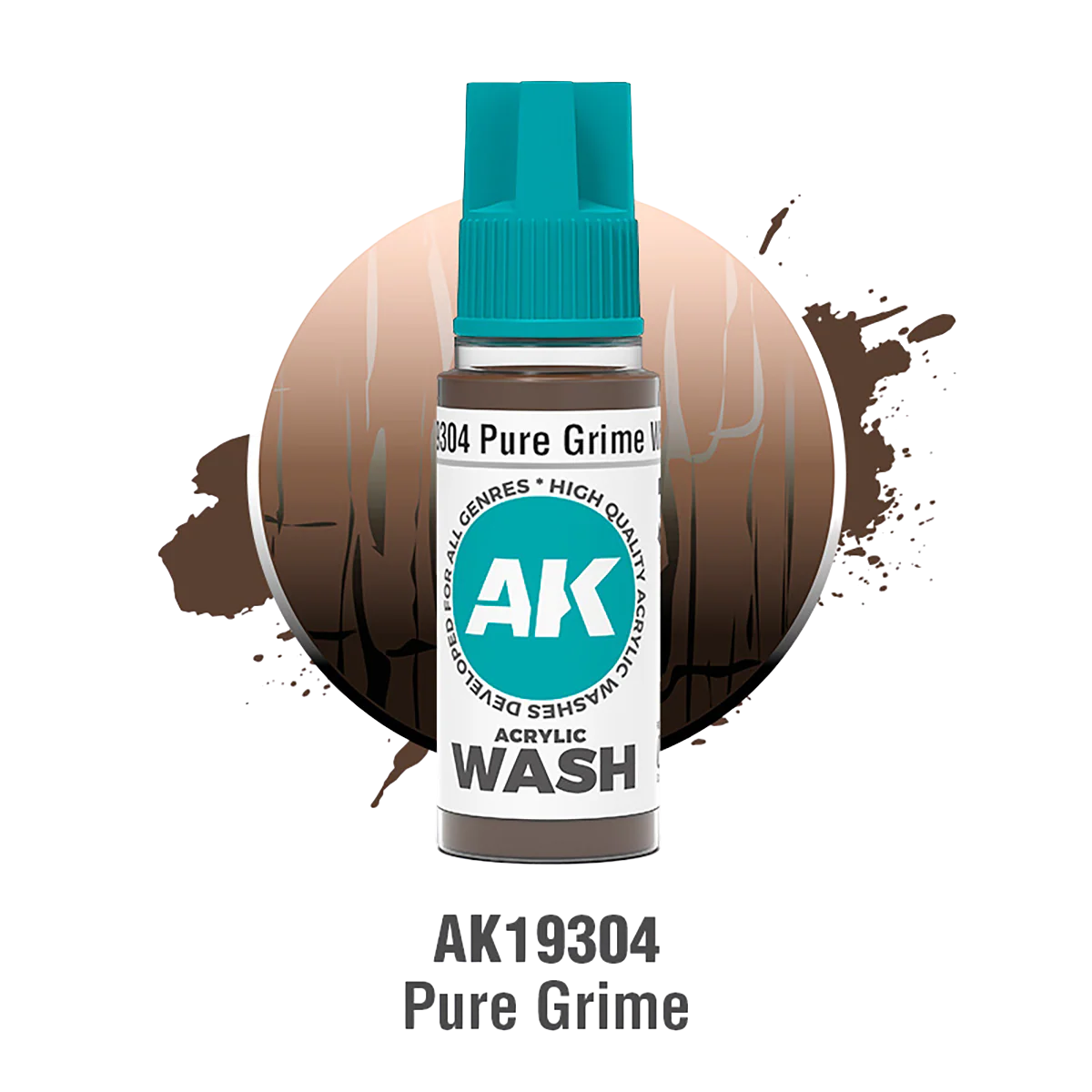 AK Interactive - PURE GRIME – ACRYLIC WASH