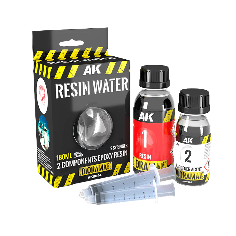 AK Interactive - RESIN WATER – 180ML