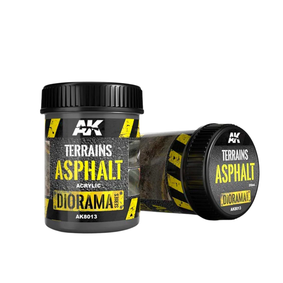 AK Interactive - Terrains Asphalt 250ml