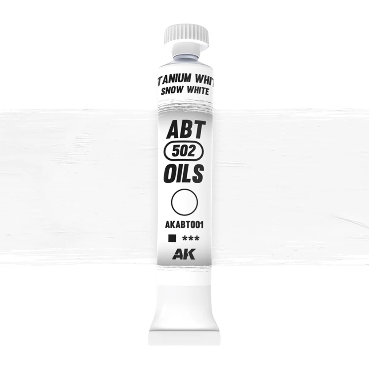 AK Interactive - Titanium White/Snow white