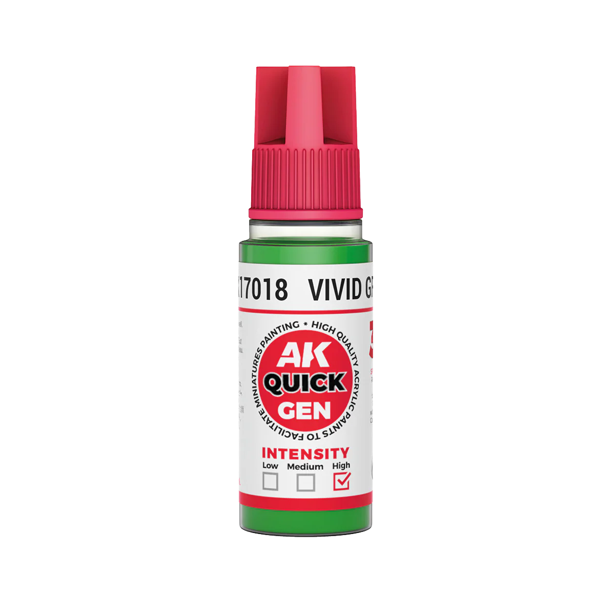 AK Interactive - VIVID GREEN – QUICK GEN COLOR