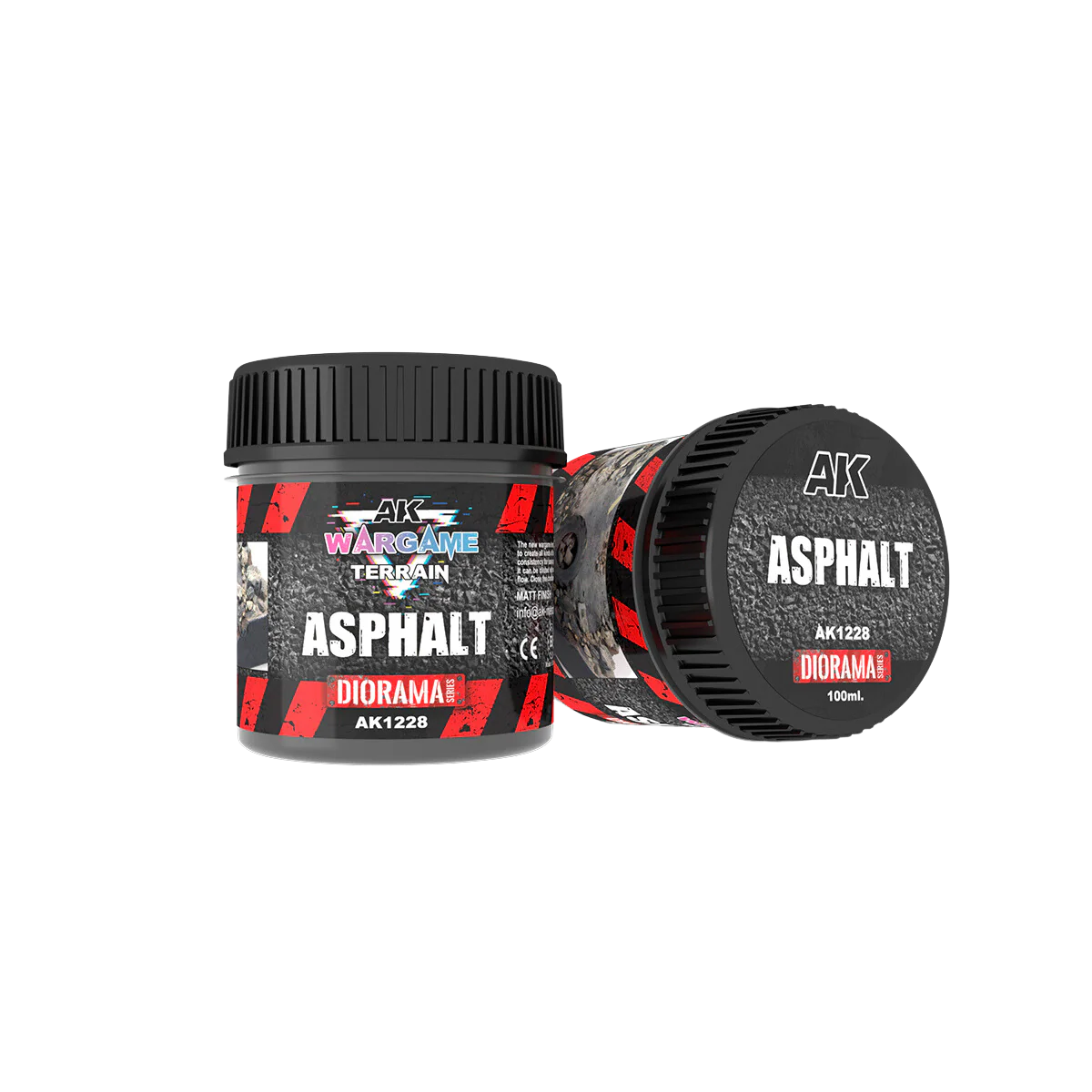 AK Interactive - Wargame Terrain - Asphalt