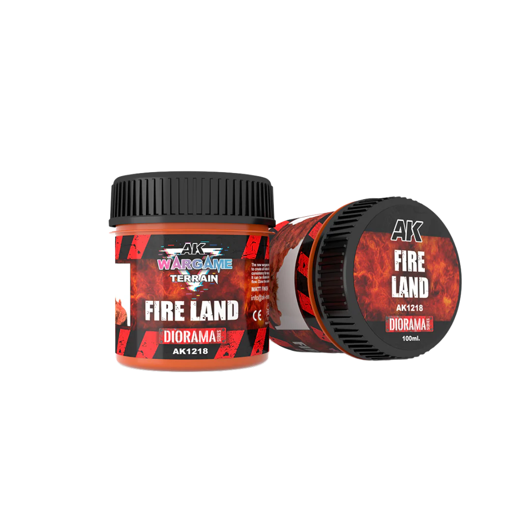 AK Interactive - Wargame Terrain - Fire Land