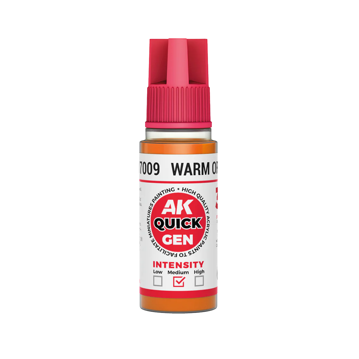 AK Interactive - WARM ORANGE â QUICK GEN COLOR