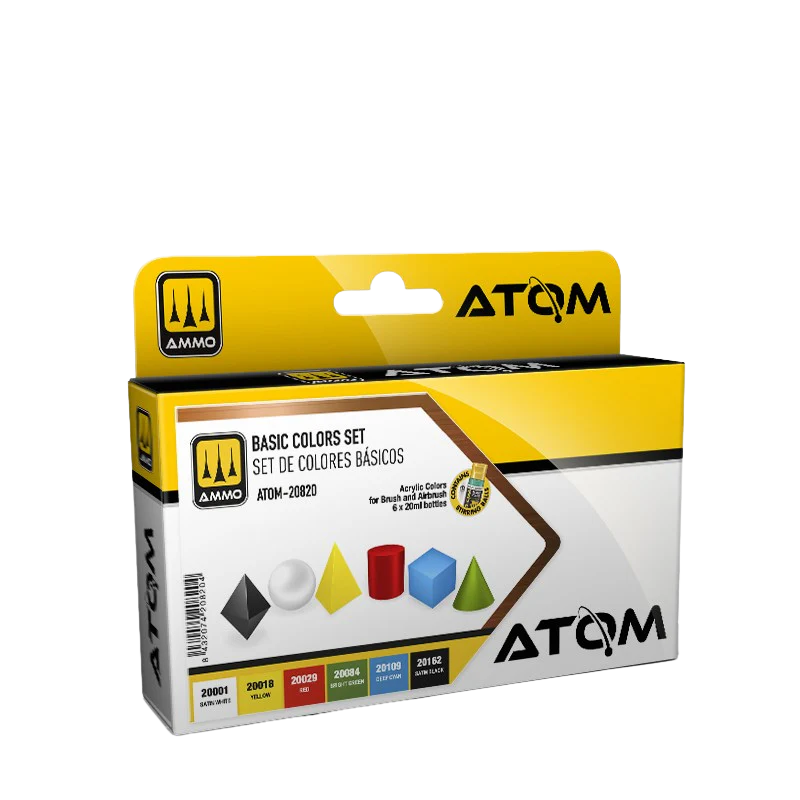 Ammo by Mig - ATOM Basic Colors Set