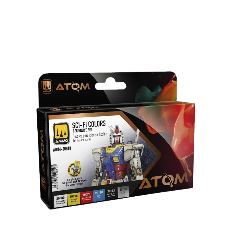 Ammo by Mig - ATOM Beginners Set: SCI-FI Colors