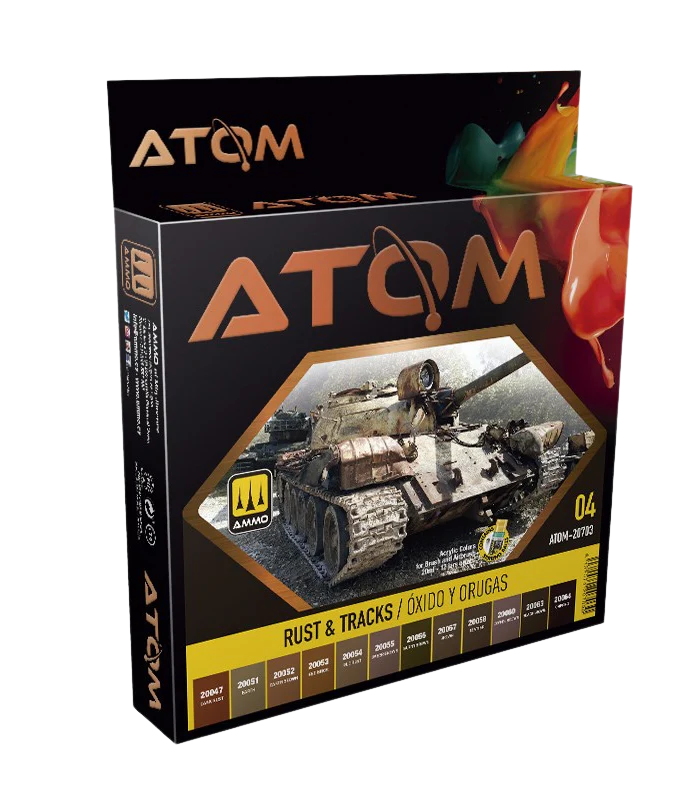 Ammo by Mig - ATOM Rust & Tracks Set