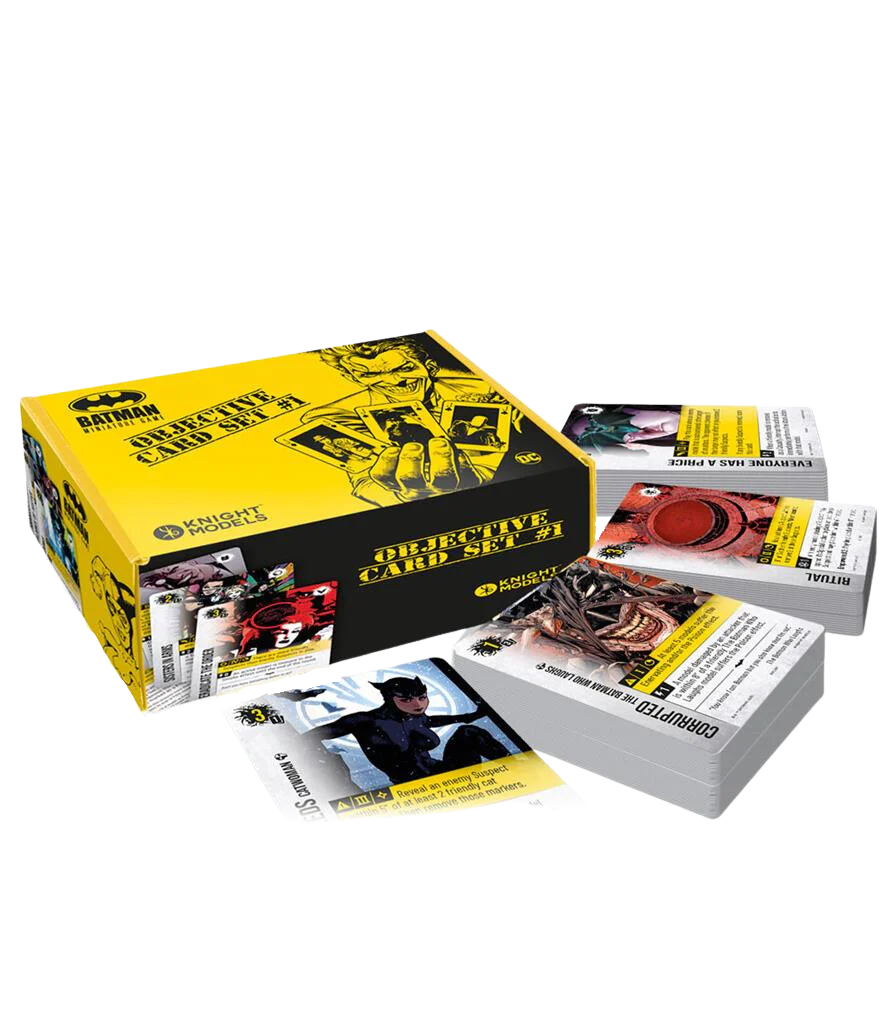 Batman Miniature Game: Objective Card Set 1