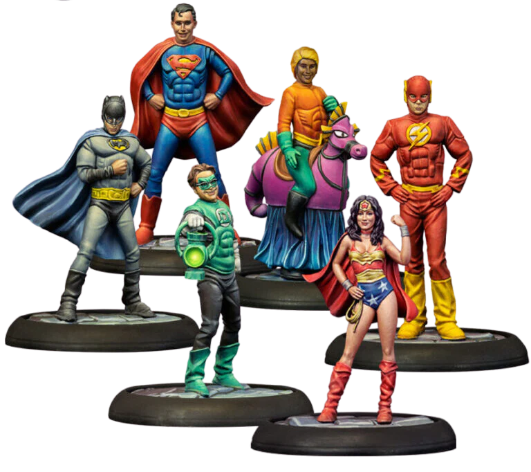 Batman Miniature Game: The Big Bang Theory Justice League Cosplay