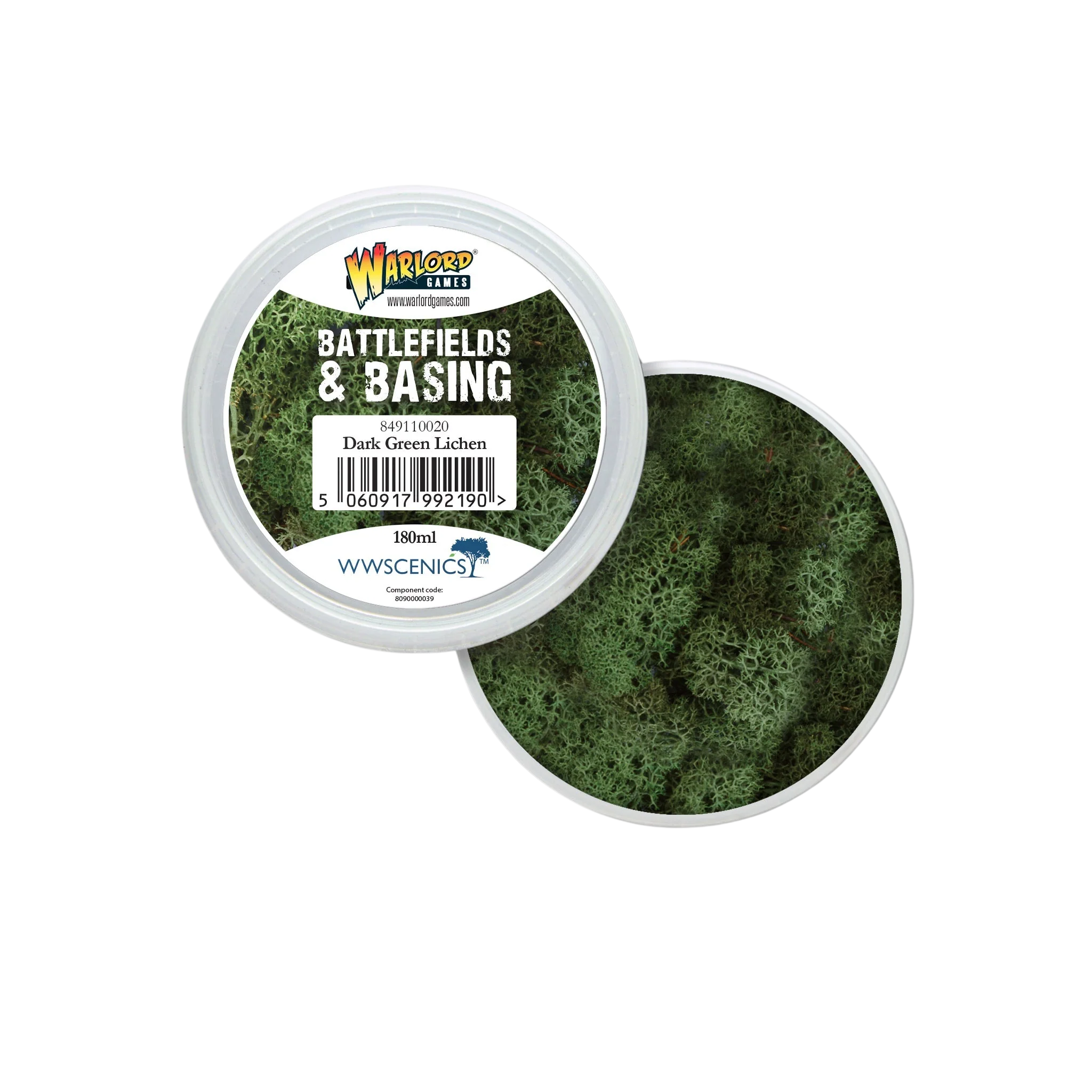 Battlefields & Basing: Dark Green Lichen (180ml)