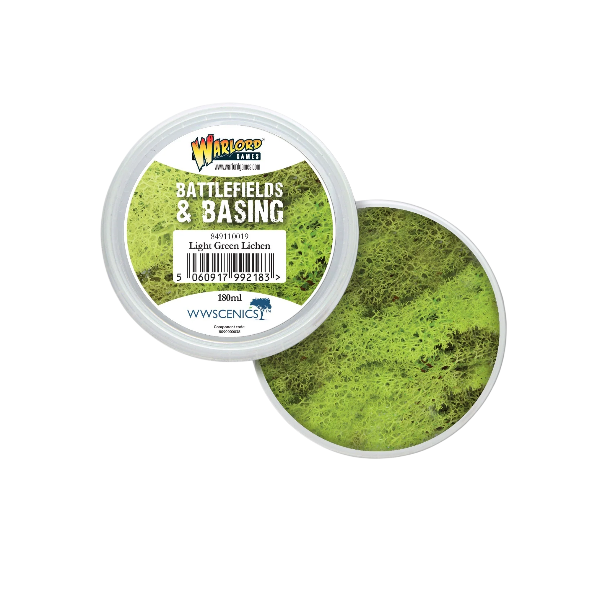 Battlefields & Basing: Light Green Lichen (180ml)