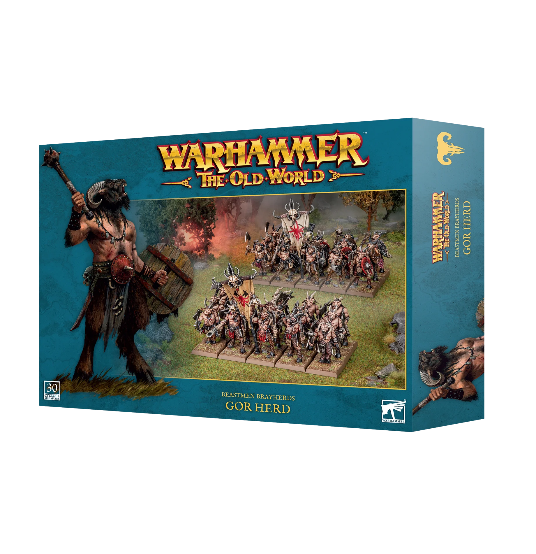 BEASTMEN BRAYHERDS: GOR HERD