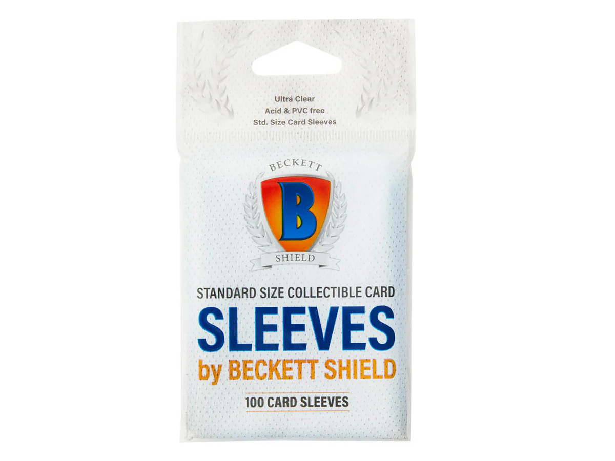 Beckett Shield - Standard Card Sleeves (100 Sleeves)