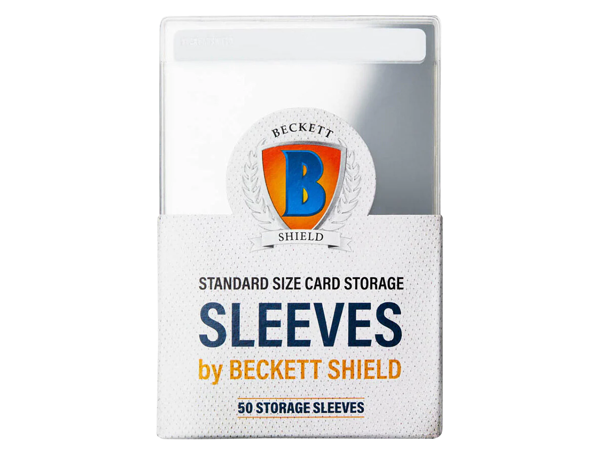 Beckett Shield - Standard Storage Sleeves (50 Sleeves)