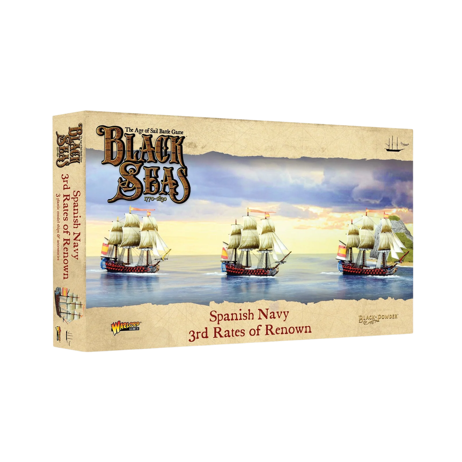 Black Seas - Spanish Navy 3rd Rates of Renown