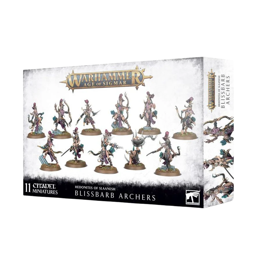 Hedonites of Slaanesh: Blissbarb Archers