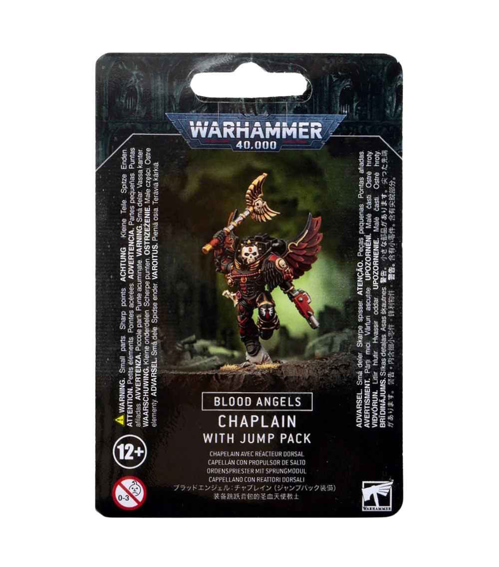 Blood Angels: Chaplain With Jump Pack
