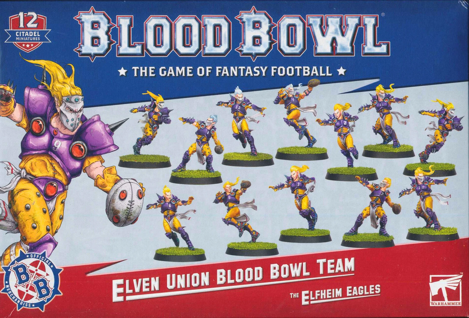Blood Bowl - Elven Union Team: The Elfheim Eagles