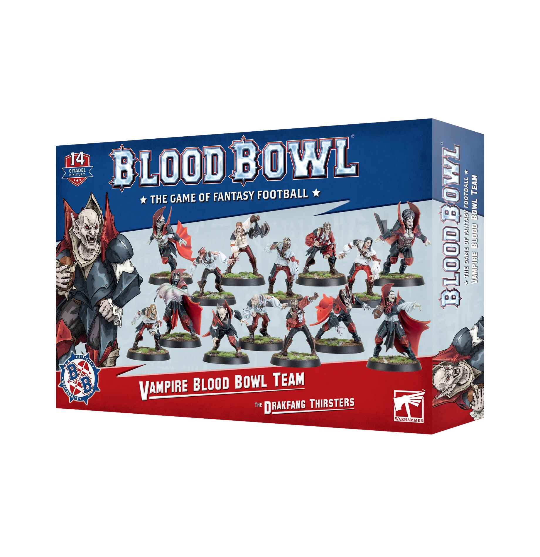 Blood Bowl - Vampire Team: The Drakfang Thirsters