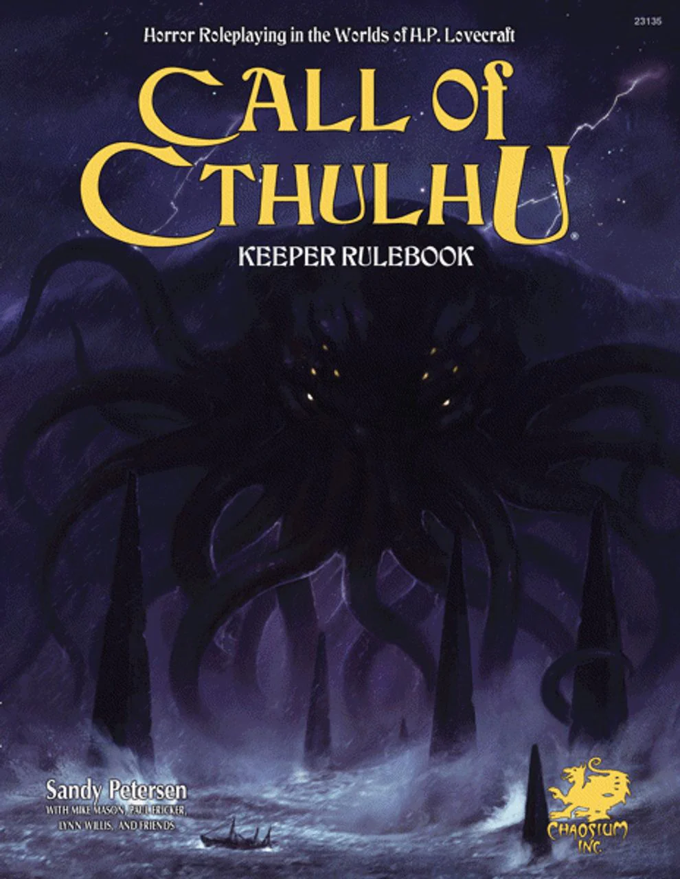 Call of Cthulhu RPG - Keeper Rulebook - EN