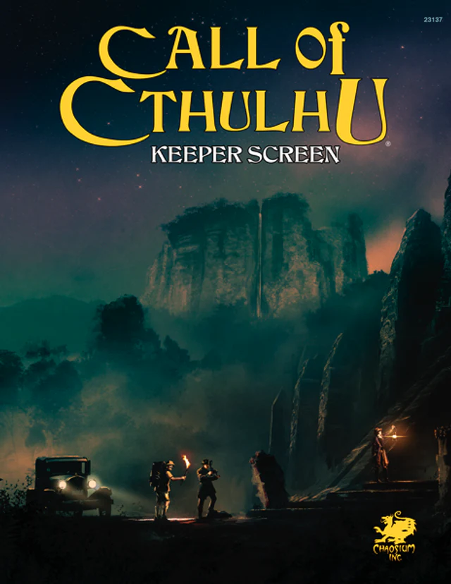 Call of Cthulhu RPG - Keeper Screen Pack (7th ed.) - EN