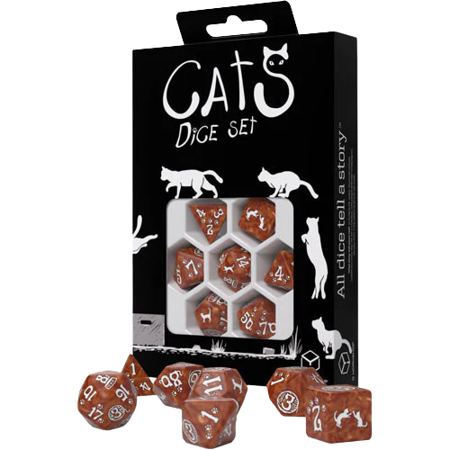 Cats Dice Set: Muffin