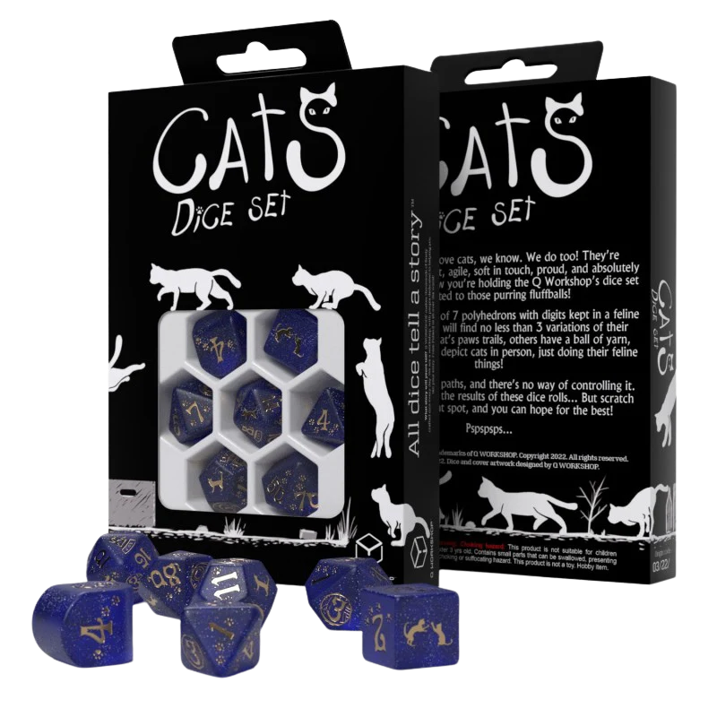CATS Modern Dice Set: Meowster