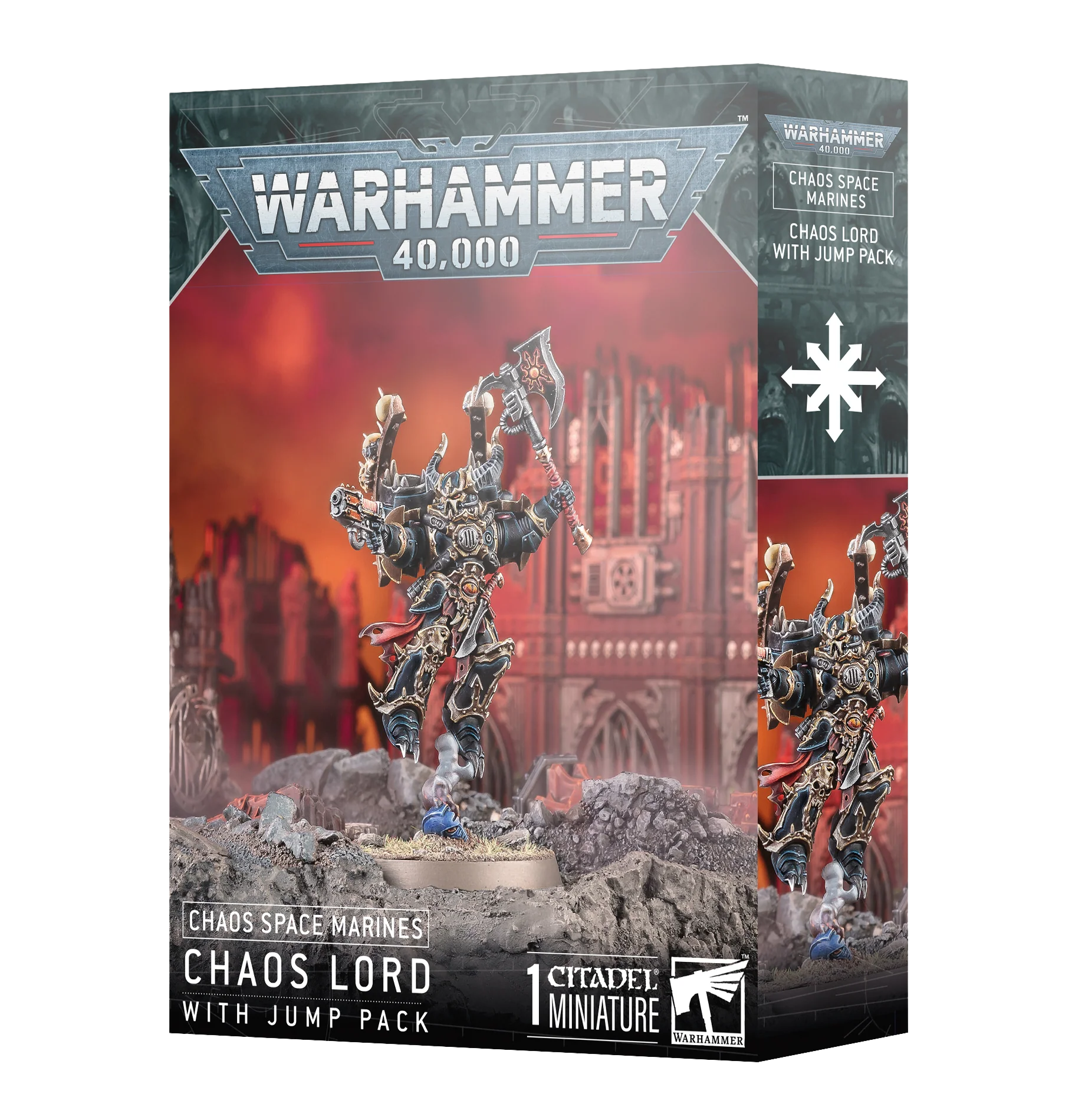 Chaos Space Marines: Lord with Jump Pack