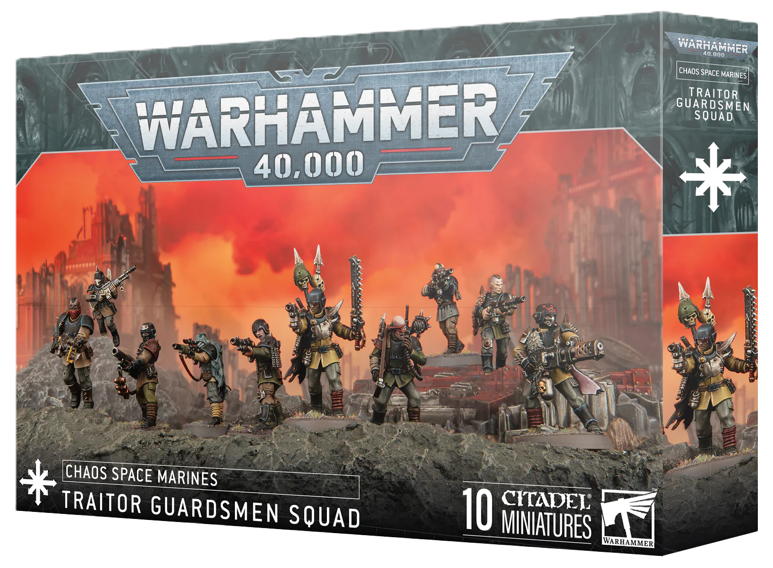 Chaos Space Marines: Traitor Guardsmen Squad