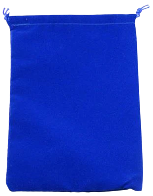 Chessex Large Suedecloth Dice Bag Royal Blue