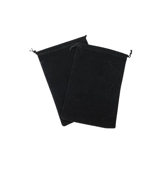 Chessex Small Suedecloth Dice Bag Black