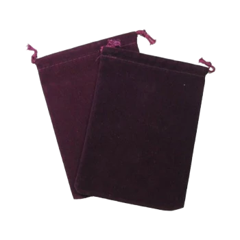 Chessex Small Suedecloth Dice Bag Burgundy