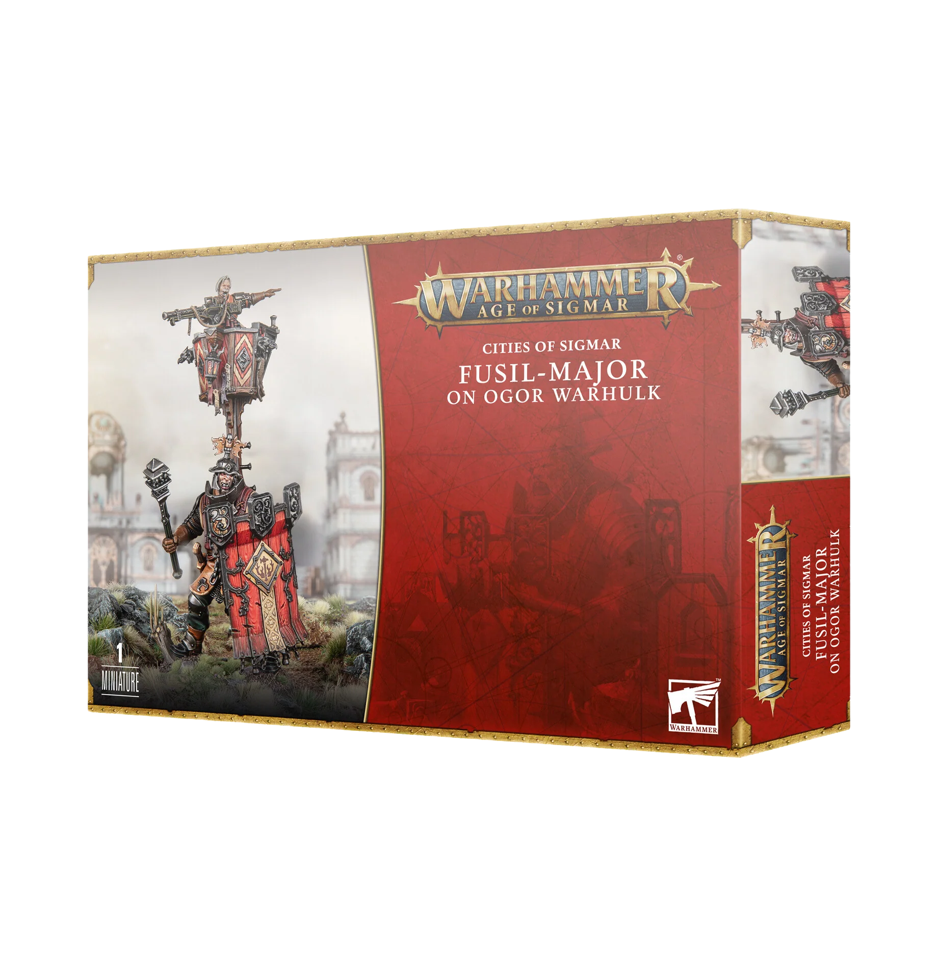 Cities of Sigmar: Fusil-Major on Ogor Warhulk