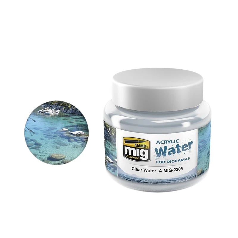 Ammo by Mig - Acrylic Water for Dioramas: Clear Water
