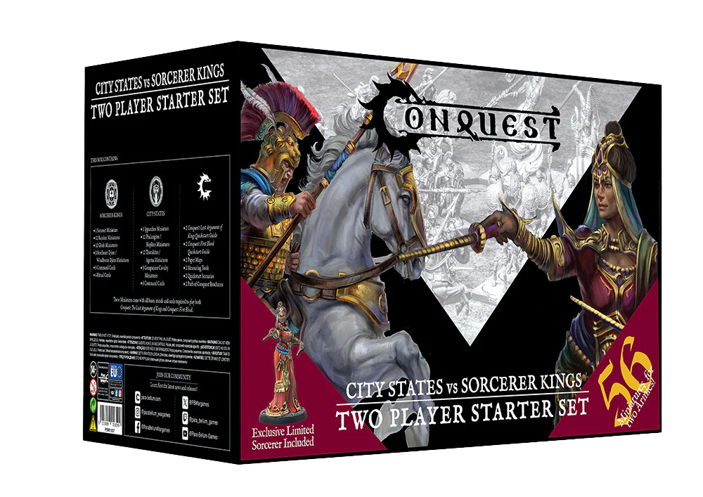 Conquest - Two player Starter Set - Sorcerer Kings vs City States