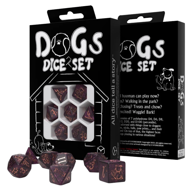 DOGS Dice Set: Luna