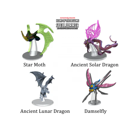 D&D Icons of the Realms Miniatures: Ship Scale - Astral Elf Patrol - Image 2