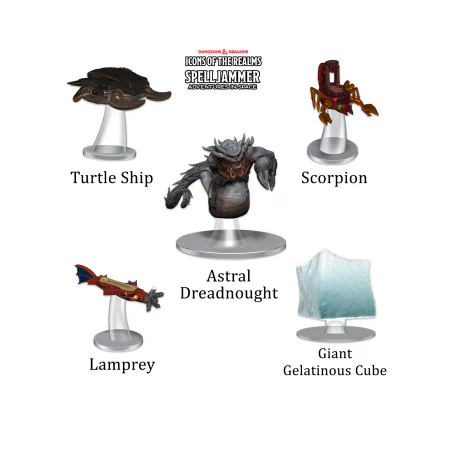 D&D Icons of the Realms Miniatures: Ship Scale - Attacks from Deep Space - Image 2