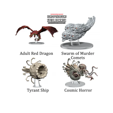D&D Icons of the Realms Miniatures: Ship Scale - Threats from the Cosmos - Image 2
